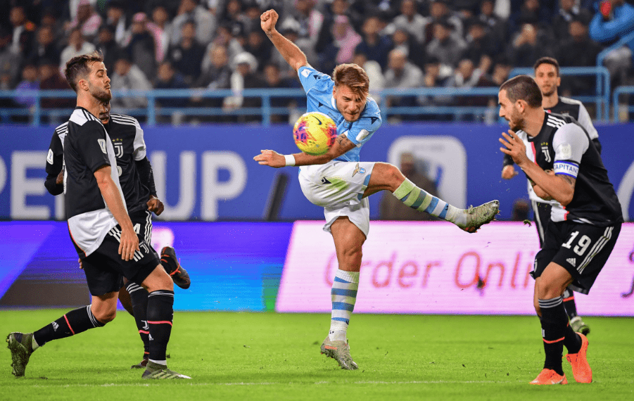  拉齐奥锋霸单骑闯关独造三球主导胜利进程  